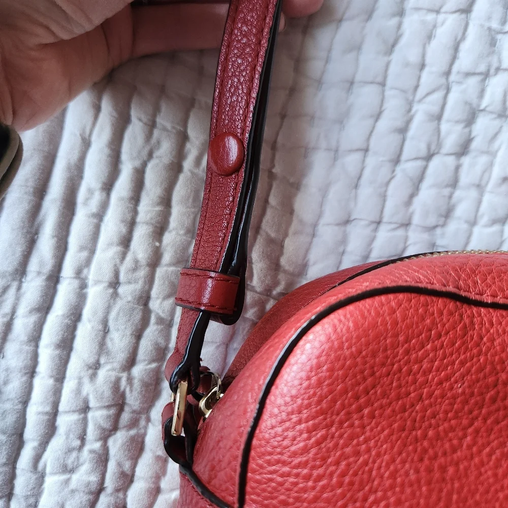 Tory Burch Red Crossbody Camera Bag - Picture 7 of 15